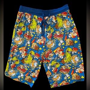 Nickelodeon Colorful Cartoon Shorts